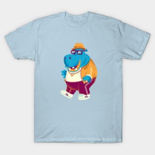 Street Hippo T-Shirt